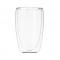 Набір склянок Ardesto 450 мл., h-14,5 см., з подвійними стінками, 2 шт., боросилікатне скло