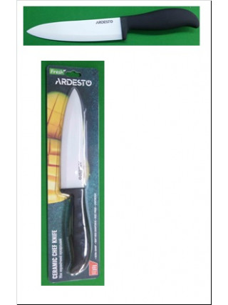 Ніж керамічний Ardesto Fresh 27,5 см. (лезо 15 см.), чорний