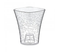 Вазон Elif Plastiс "Ажур" для орхідей 1.5 л. (прозорий)