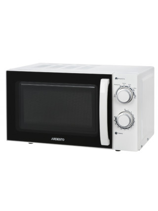 Мікрохвильова пiч Ardesto 20 л, 700 Вт, механiчне управління (бiла)