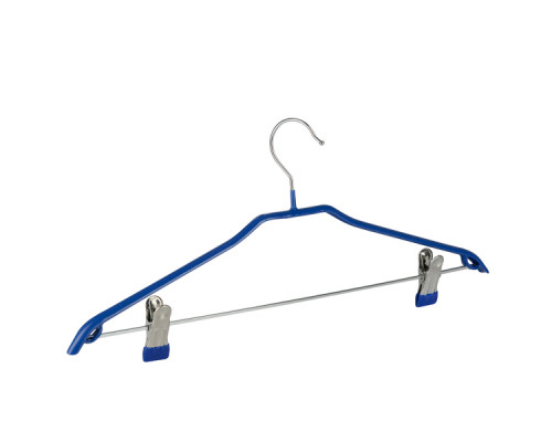 Вішак для одягу з гачками IDEA HOME  метал. с прищіпками 36*36*30 см (рез. покр)