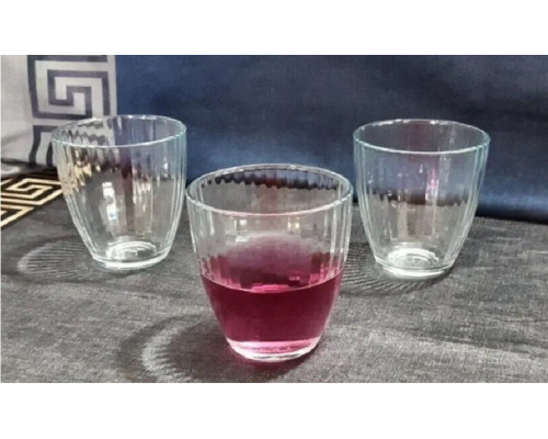 Набір склянок Pasabahce Linea для води v-280 мл, h-9 см (под.уп.) 6 шт