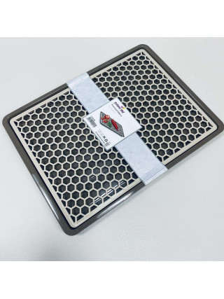 Сушарка для посуду середня Bursev plastik, 41,5*24*2,5 см (сірий)