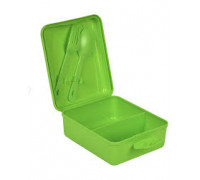 Бутербродниця дитяча Ланч бокс (мікс кольорів) 140*160*65 мм