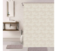 Штора для ванної кімнати та душу, з кільцями,поліестер, Dariana,XRQ-RP-054 ,180*180 см 