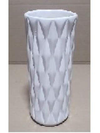 Ваза керамічна Кераміст кашемір 200 мм глянець білий