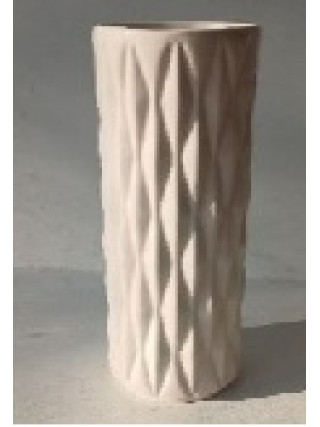 Ваза керамічна Кераміст кашемір 200 мм мат бежевий
