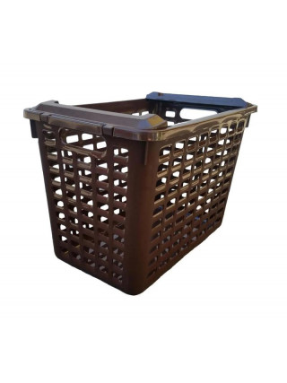 Кошик для зберігання універсальний Plastic's Craft 20 л 41*25*29 см коричневий