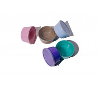 Контейнер круглий Plastics Craft 1,6 л металік