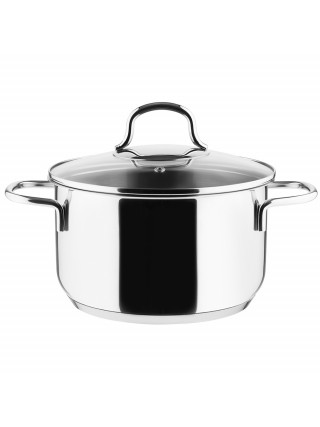 Каструля Vinzer Techno Series 3,4 л. з кришкою d-20 см.