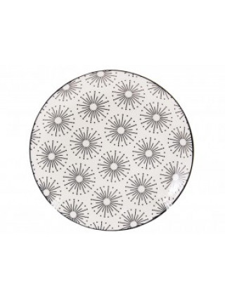 Тарілка Interos Сніжана №8  мілка d.20 см