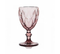 Келих Olens "Смарагд" 300 мл., для вина, рожевий