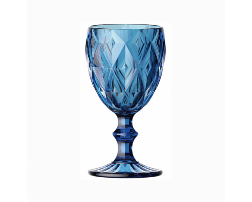 Набір келихів Helios "Синій" 240 мл., для вина, 6 шт.