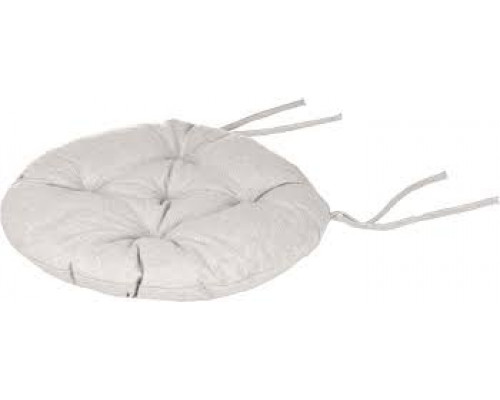 Подушка для стільця Ardesto Oliver, 40см, 100% бавовна, нап-ч: 50% холоф, 50% пп, сірий світлий