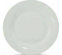 Тарілка обідня Interos WHITE d-25.5 см.
