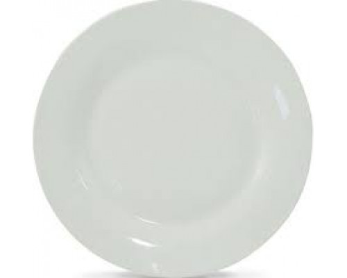 Тарілка обідня Interos WHITE d-25.5 см.