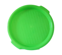 Піднос круглий пластиковий, d-37 см, Гемопласт (салатовий)