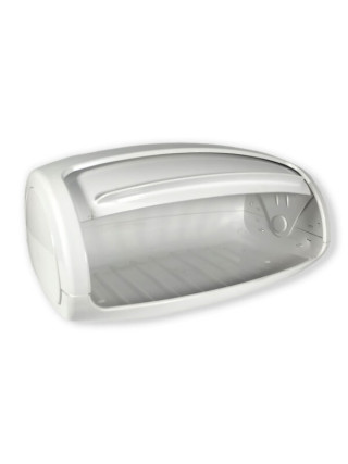 Хлібниця пластмасова 33*23*16,5 см (білий)