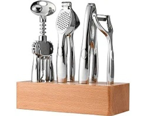 Набір кухонних інструментів Krauff Premium на підставці, 4 предмети