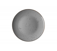 Тарілка обідня Ardesto Bagheria Grey 26 см., кераміка