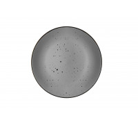 Тарілка десертна Ardesto Bagheria Grey 19 см., кераміка