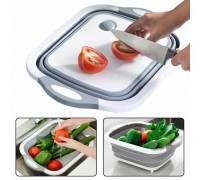 Дошка кухонна універсальна Fackelmann з ручками 40*30 см. із силіконовими вставками