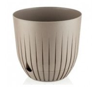 Вазон Alya plastik LINE 10л, 26,5*25 см (колір мікс)*12