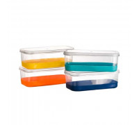 Контейнер для заморозки 1л, NOVA FREEZER з силіконовим дном*72