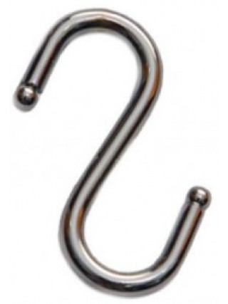 Гачок одинарний на релінг S 1шт (упаковано по 10шт) 