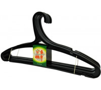 Набір вішаків Еталон "Веселка" 5 шт в наборі (ЧОРНИЙ) 43*21.5 см.