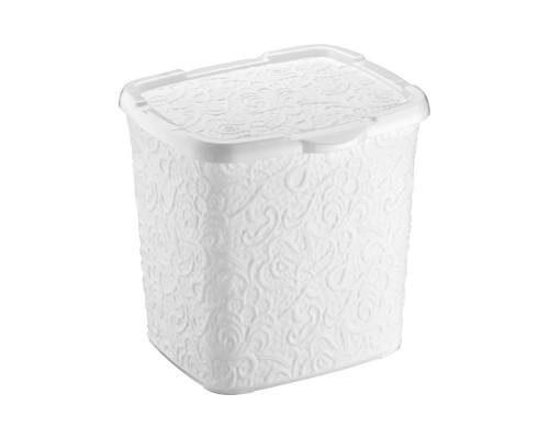 Контейнер для прального порошку Elif Plastic, 23*20*23 см (білий)