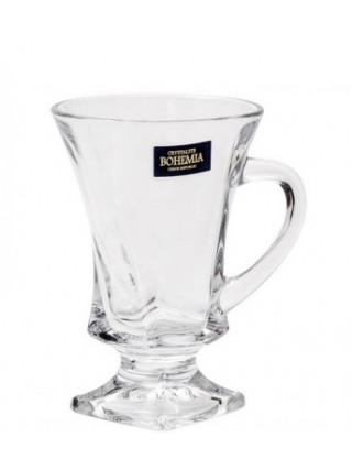 Набір чашок Bohemia Crystalite Quadro 100 мл., 6 шт.