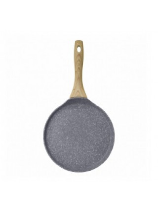Сковорода для млинців SANTAREMO Premium d-24 см., з мармуровим антипригарним покриттям