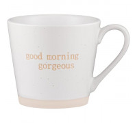 Кружка 370 мл Ardesto Good Morning, кераміка, білий