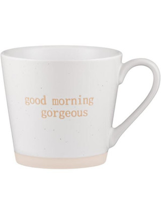 Кружка 370 мл Ardesto Good Morning, кераміка, білий