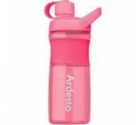 Пляшка для води Ardesto 800 мл, рожева, тритан