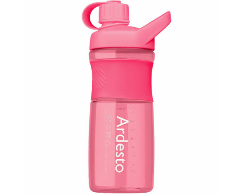 Пляшка для води Ardesto 800 мл, рожева, тритан