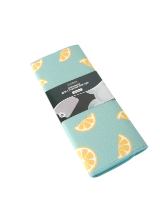 Килимок для сушіння посуду Eco Fabric 36*44 см, Лимон