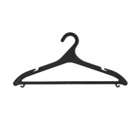 Набір вішалок для одягу Eco Fabric 5 шт (р.48-50), 42,5 см, чорні