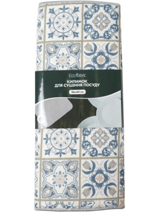 Килимок для сушіння посуду Eco Fabric 36*44см (мозаїка)