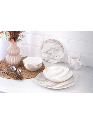 Тарілка супова Ardesto Sparkle, 710мл, 20см, порцеляна, багатокольоровий 