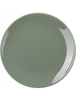 Тарілка обідня Ardesto Capri, 26.8см, порцеляна, зелений