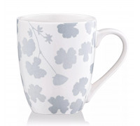 Чашка Ardesto Capri, 320мл, порцеляна, біло-блакитний