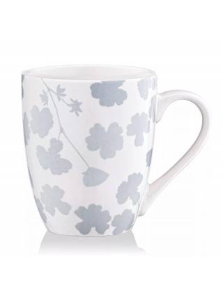 Чашка Ardesto Capri, 320мл, порцеляна, біло-блакитний