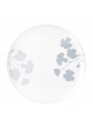 Тарілка обідня Ardesto Capri, 26.8см, порцеляна, біло-блакитний