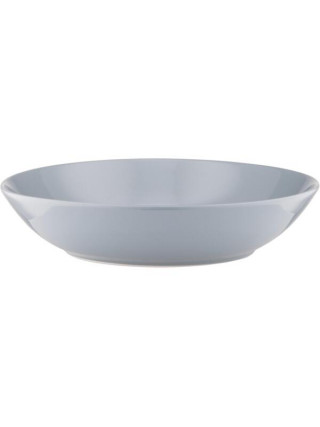 Тарілка супова Ardesto Capri, 630мл, 20см, порцеляна, блакитний