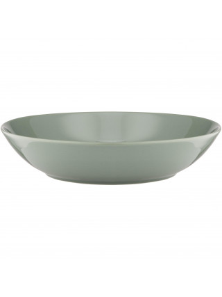 Тарілка супова Ardesto Capri, 630мл, 20см, порцеляна, зелений