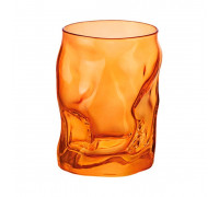 Набір склянок Bormioli Rocco SORGENTE 300 мл., для води (помаранчевий)