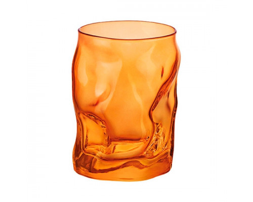 Набір склянок Bormioli Rocco SORGENTE 300 мл., для води (помаранчевий)