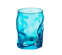 Набір склянок Bormioli Rocco SORGENTE 300 мл., для води (блакитний)